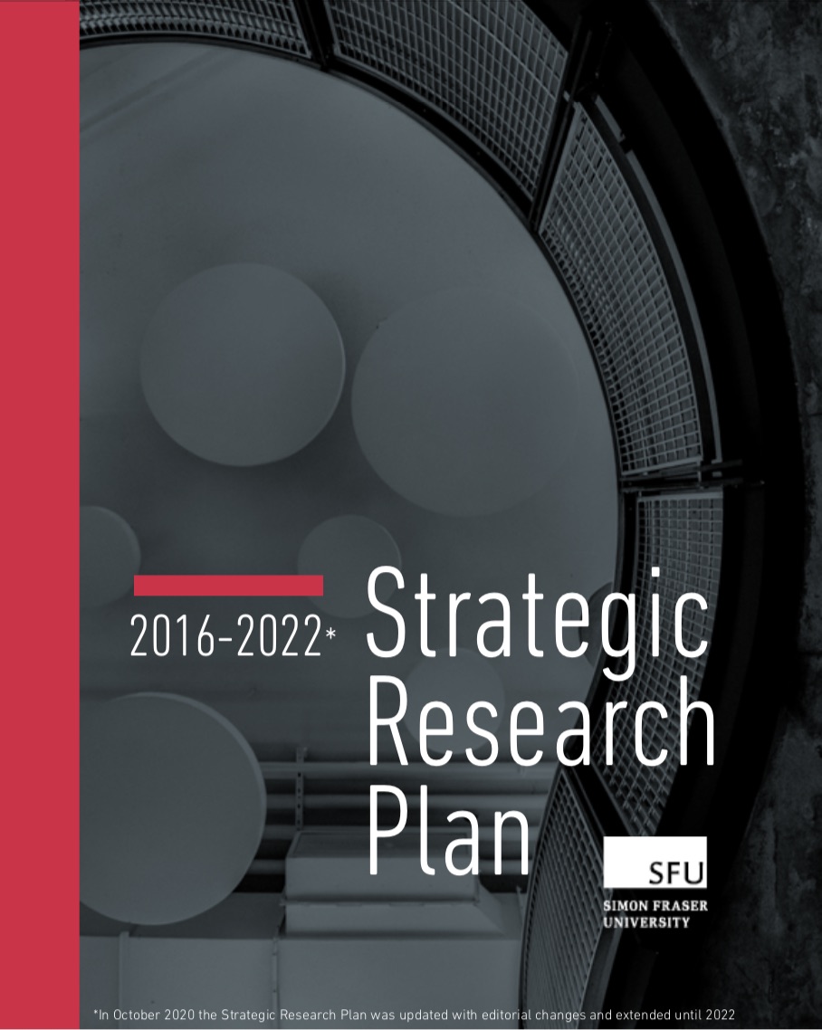 strategic research plan sfu